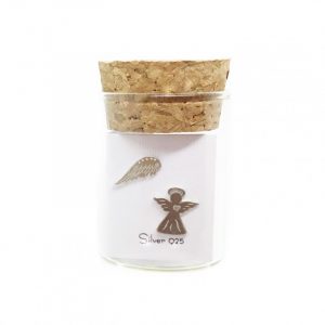 Σκουλαρίκι Χριστουγεννιάτικο Αγγελάκι & Φτερό