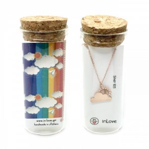 Κολιέ Σύννεφο με Ηλιο