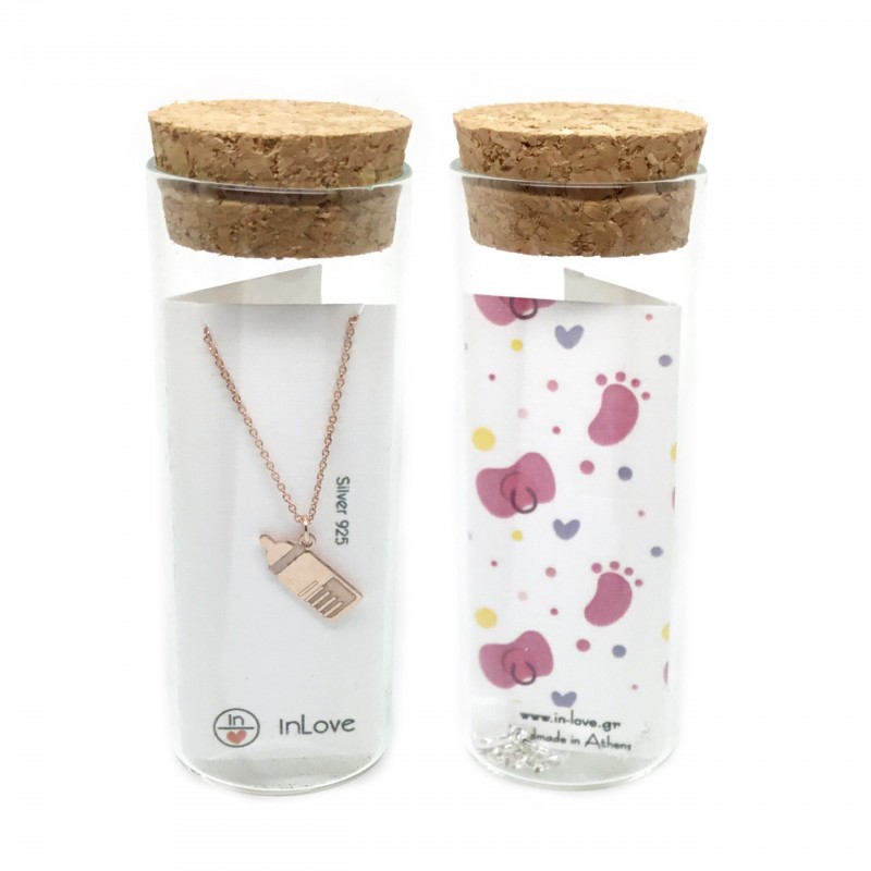 Baby Bottle Necklace Baby Bottle Necklace