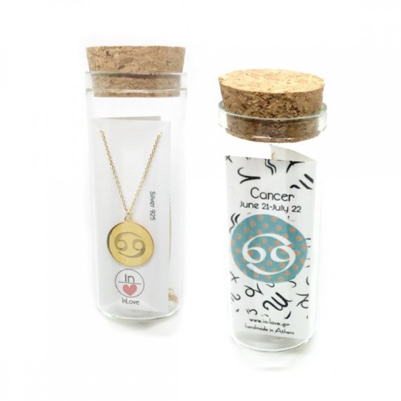 Zodiac Necklace Cancer Zodiac Necklace Cancer